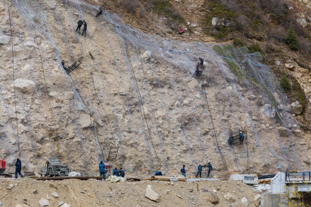 Treillis pour le renforcement des pentes